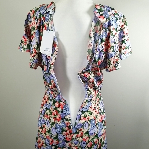 & Other Stories Floral Dress Los Angeles Atelier - Picture 9 of 11